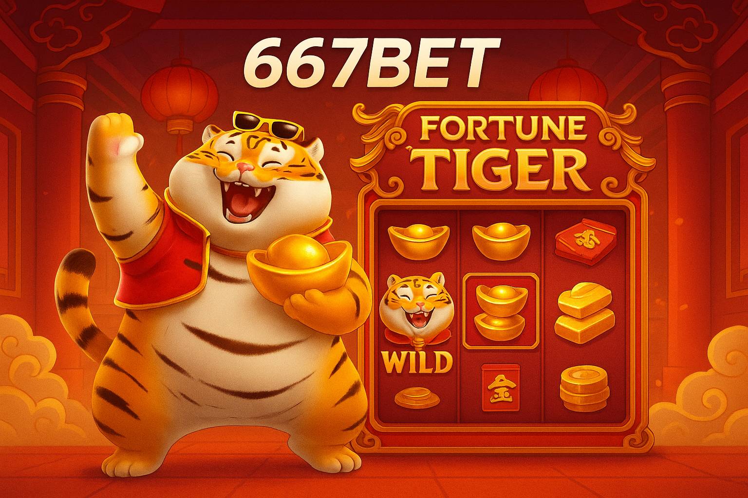 Fortune Tiger é um jogo imperdível no 667BET Casino